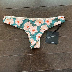 NWT Acacia Mahalo Ho'okipa Bikini Bottom Size S